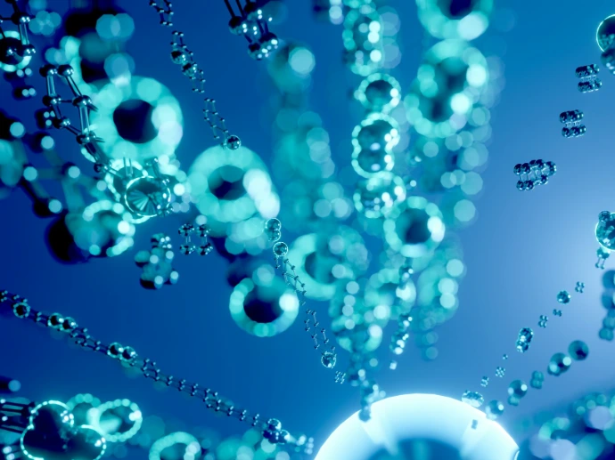 water drops on a surface